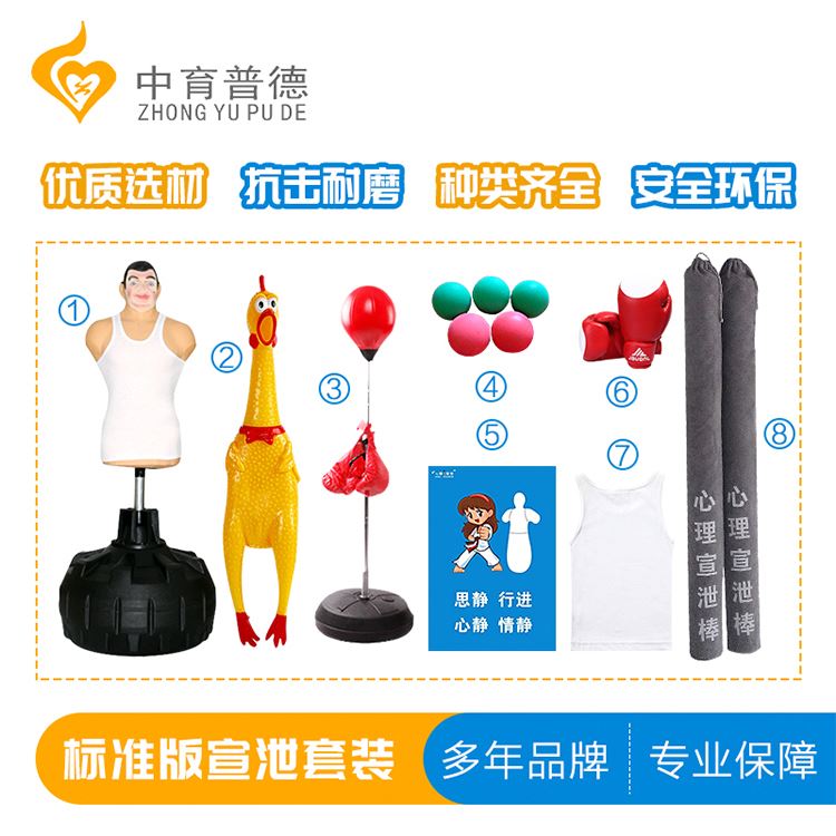 标准版心理宣泄设备套装_心理宣泄人厂家(图2)